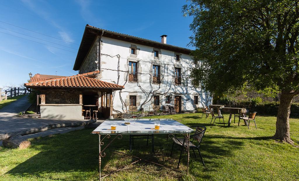 Casa Rural Restaurante Aranburu 泽斯托亚 外观 照片